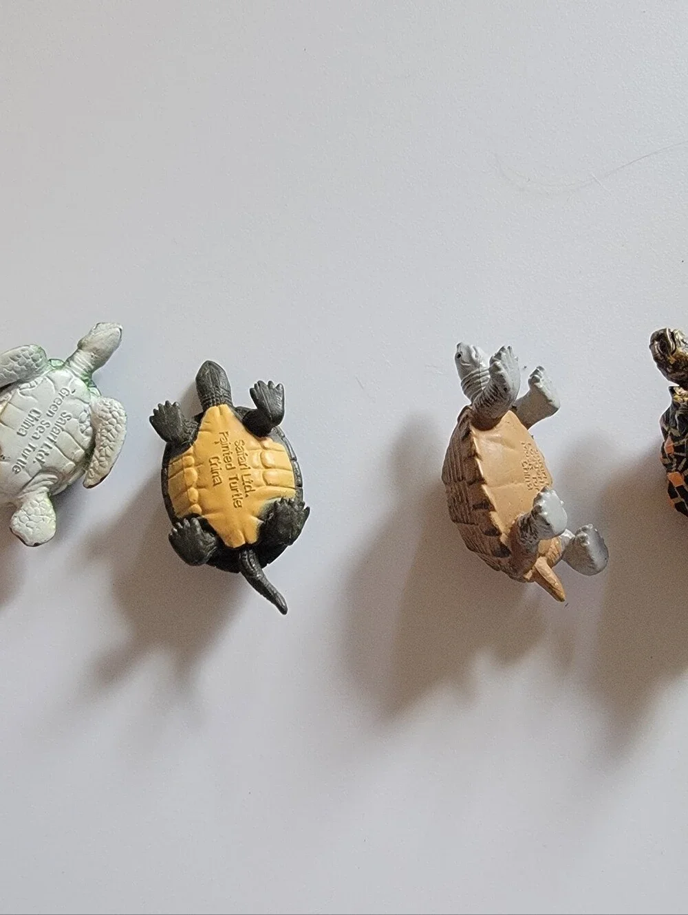 Incredibly Detailed Mini Tortoise Figurines — Set of 4